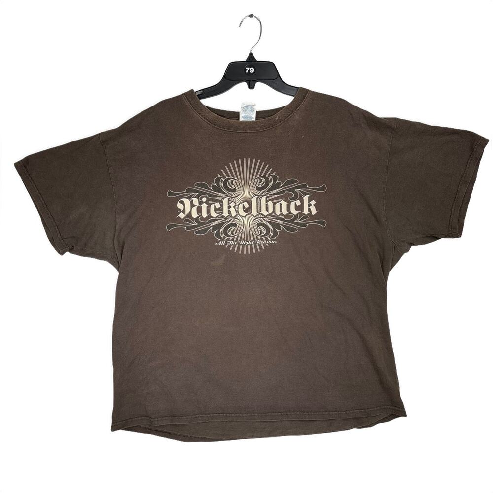 Vintage Nickelback 2006 "All The Right Reasons" World Tour Band T-Shirt XL